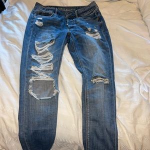 American Eagle, Tom girl jeans size 4!